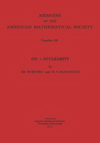 On Lambda-nuclearity