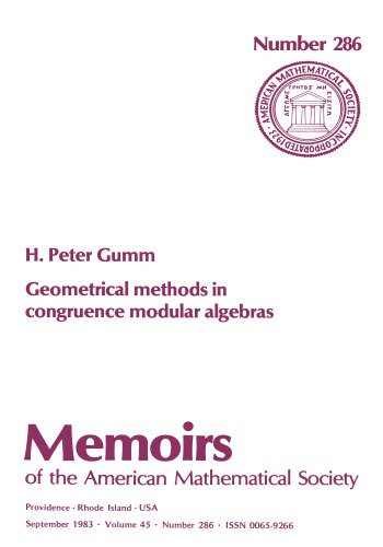 Geometrical Methods in Congruence Modular Algebras
