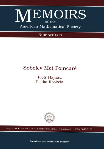 Sobolev Met Poincare