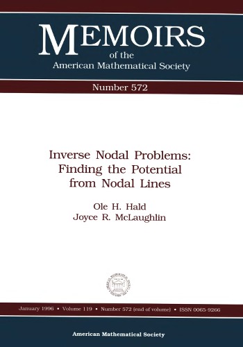 Inverse Nodal Problems: Finding the Potential from Nodal Lines