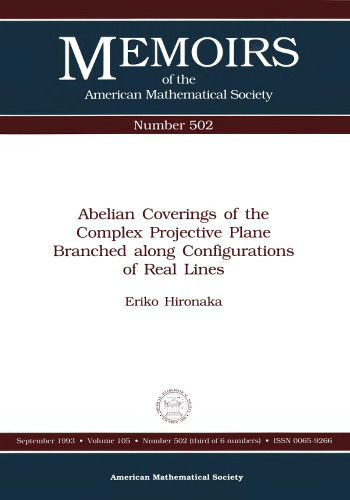 Abelian Coverings of the Complex Projective Plane Branched Along Configurations of Real Lines
