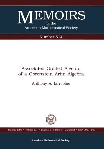 Associated Graded Algebra of a Gorenstein Artin Algebra