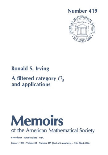 A Filtered Category OS and Applications