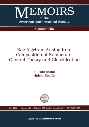 Kac Algebras Arising from Composition of Subfactors: General Theory and Classification