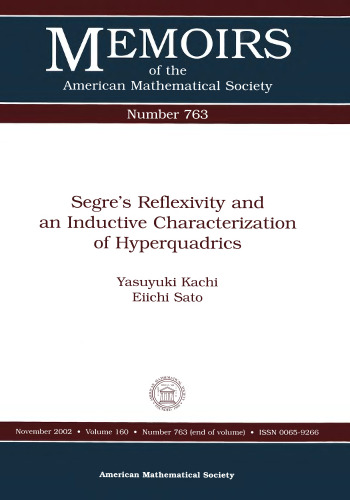 Segre’s Reflexivity and an Inductive Characterization of Hyperquadrics