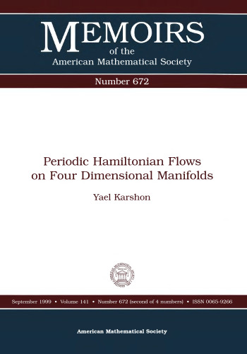 Periodic Hamiltonian Flows on Four Dimensional Manifolds