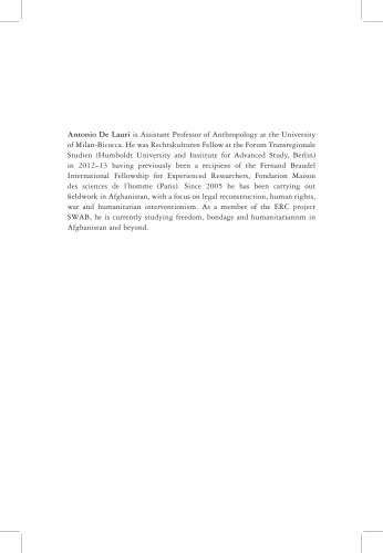 The Politics of Humanitarianism: Power, Ideology and Aid