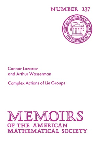 Complex Actions of Lie Groups