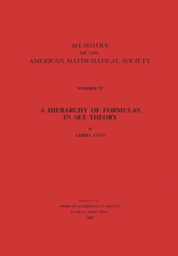 A hierarchy of formulas in set theory
