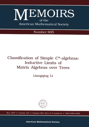 Classification of simple C-star-algebras: Inductive limits of matrix algebras over trees