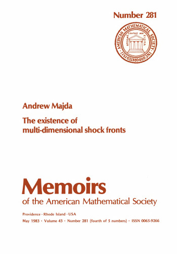 Existence of Multi-Dimensional Shock Fronts