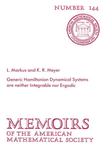 Generic Hamiltonian Dynamical Systems Are Neither Integrable Nor Ergodic