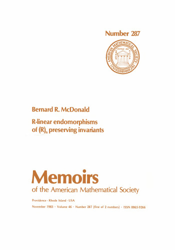R-Linear Endomorphisms of