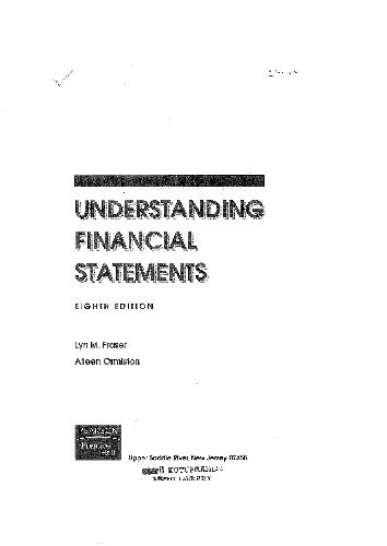 Understanding Financial Statements