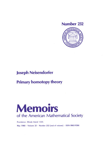 Primary Homotopy Theory