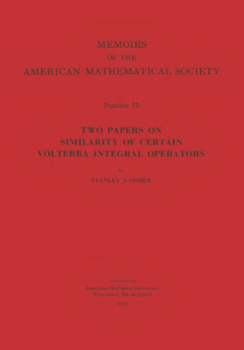 Two papers on similarity of certain Volterra integral operators