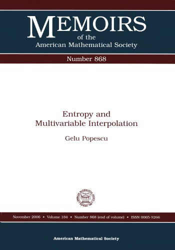 Entropy and Multivariable Interpolation