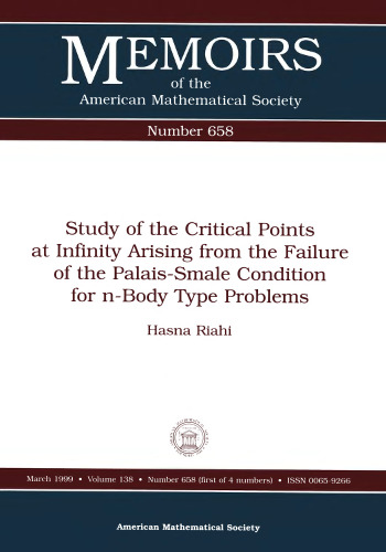Study of the Critical Points at Infinity Arising from the Failure of the Palais-Smale Condition for N-Body Type Problems