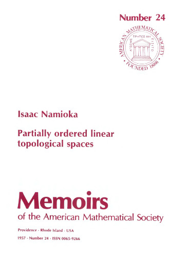 Partially Ordered Linear Topological Spaces