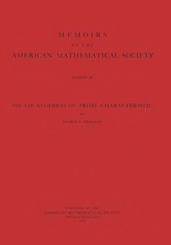 On Lie Algebras of Prime Characteristics
