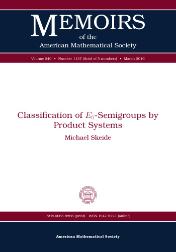 Classification of hBsemigroups by Product Systems