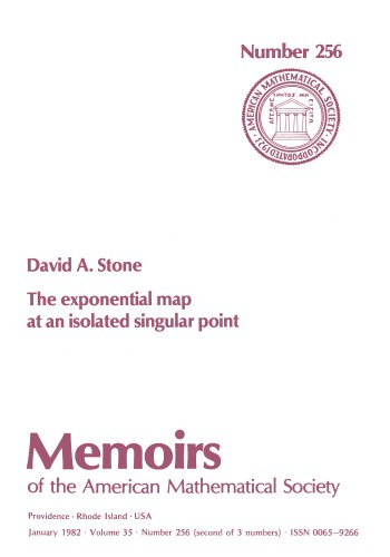 The Exponential Map at an Isolated Singular Point