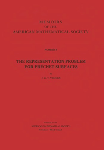 Representation Problem for Frechet Surfaces