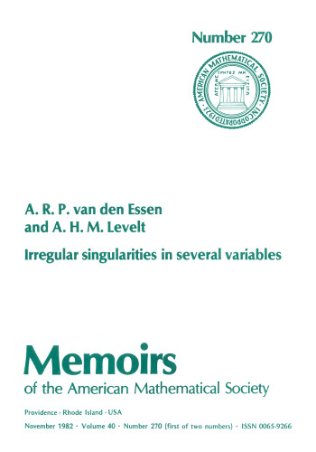 Irregular Singularities in Several Variables