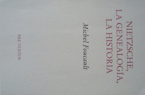 Nietzsche, la Genealogía, la Historia