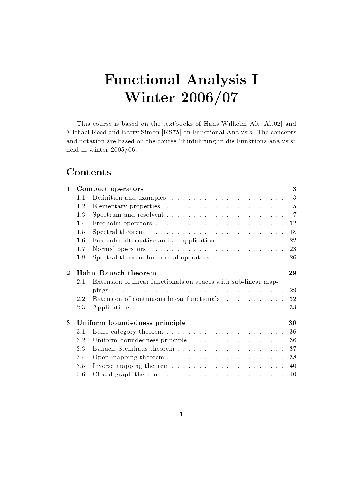 Functional Analysis 004