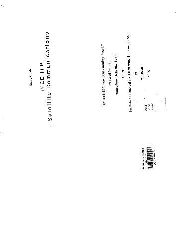 IEEE ILP Satellite Communications