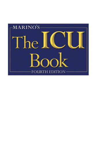 Marino’s The ICU Book: