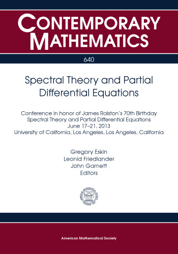 Spectral Theory and Partial Differential Equations