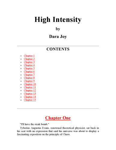High Intensity