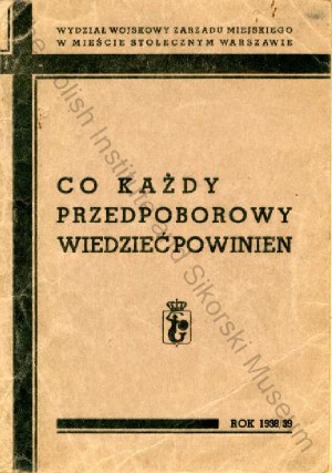 Co kazdy przedpoborowy wiedziec powinien