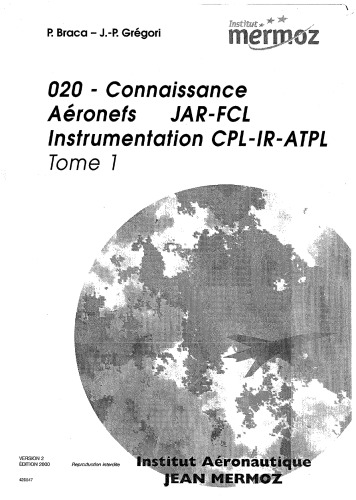 connaissance Aéronefs , instrumenation