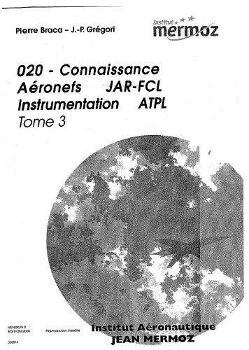 connaissance Aéronefs , instrumenation