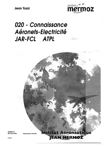 connaissance Aéronefs , Electricité