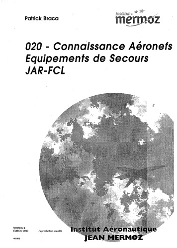 connaissance Aéronefs , Equipements de secours