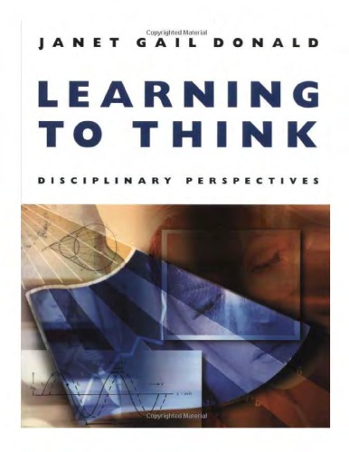 Learning to think: Disciplinary perspectives