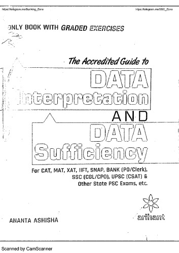Data Interpretation for CAT by Arihant Publication