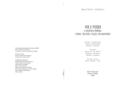 Ver e Poder: A Inocência Perdida: Cinema, Televisão, Ficção, Documentário