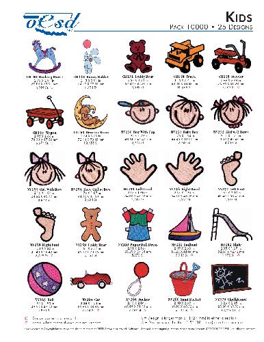 OESD Embroidery CATALOG BOOK COMPLETE