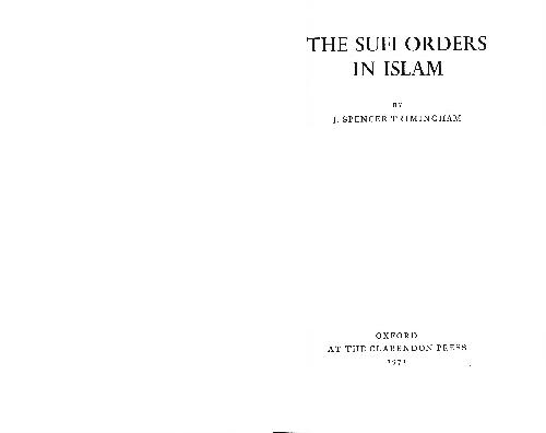 The Sufi Orders in Islam