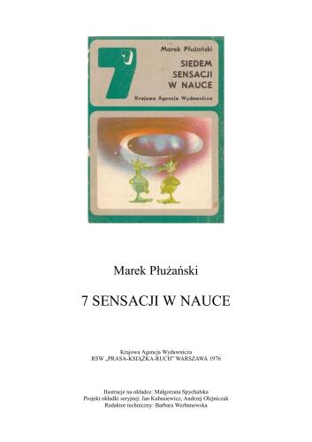 Siedem sensacji w nauce
