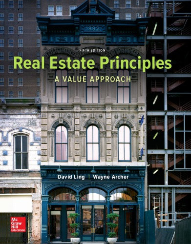 Real Estate Principles: A Value Approach