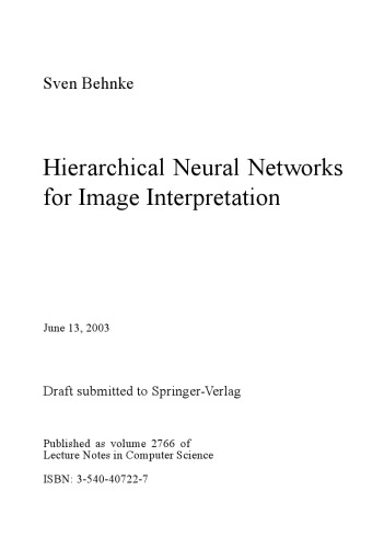 Hierarchical Neural Networks for Image Interpretation