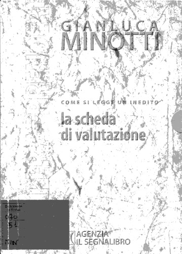 Come si legge un inedito : la scheda di valutazione