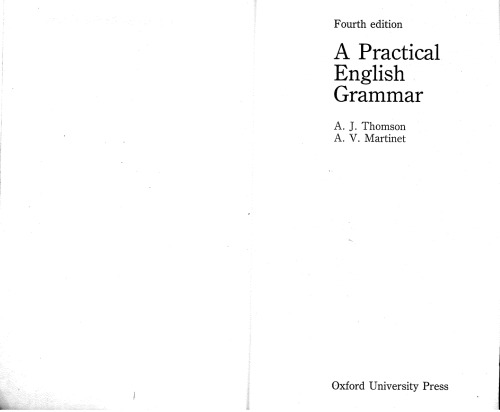 Practical English Grammar