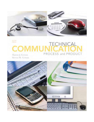 Technical Communication: Process and Product